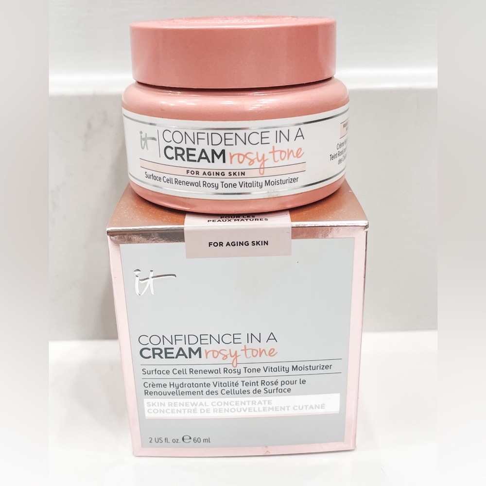 IT Cosmetics Confidence in a Cream Rosy Tone Moisturizer